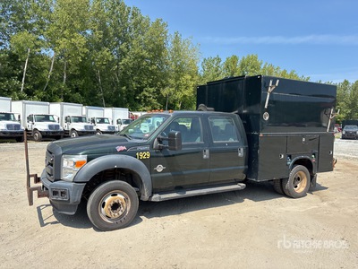2016 Ford F-450 XL 4x2 Crew Cab Utiliteits vrachtwagen