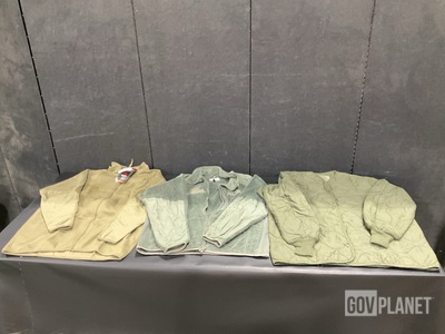 (85) Cold Weather Jackets, (4) Cold Weather Shirts & Assorted Items