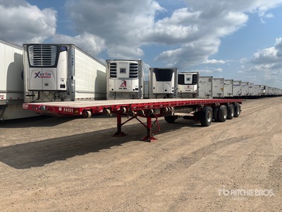 2021 Temisco 53 ft Quad/A Flatbed Trailer