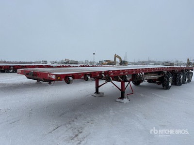 2021 Temisco 53 ft Quad/A Flatbed Trailer