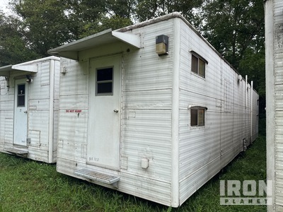 Innovative Bridge 40'x10'x12'-4" skid mounted Two Bedroom Two Bath Turn Key Modular Housing Camp Support Unit