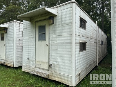 Innovative Bridge 40'x10'x12'-4" skid mounted Two Bedroom Two Bath Turn Key Modular Housing Camp Support Unit