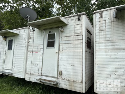 Innovative Bridge 40'x10'x12'-4" skid mounted Two Bedroom Two Bath Turn Key Modular Housing Camp Support Unit