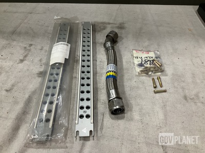 (1) Hose Assembly, (8) Patching Panels, (205) Screws & Assorted Items