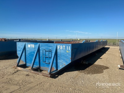 Metal Fabrication Skid-Mounted Flowback Tank