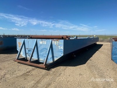 Metal Fabrication Skid-Mounted Flowback Tank