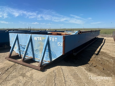 Metal Fabrication Skid-Mounted Flowback Tank