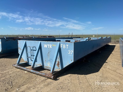 Metal Fabrication Skid-Mounted Flowback Tank