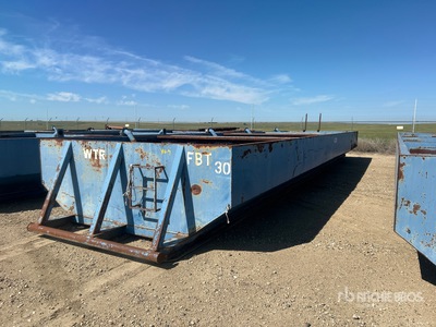 Metal Fabrication Skid-Mounted Flowback Tank