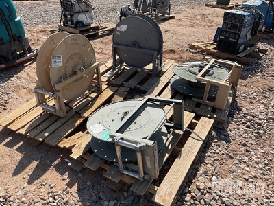 (4) Assorted Hose Reel Assemblies