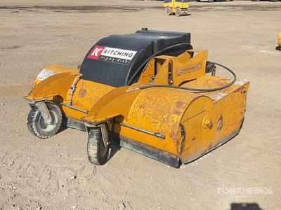 Eastern RS220 2200 mm Forklift Sweeper Collector Attelage de fourche