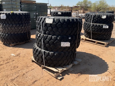 (3) Michelin 16.00R20 Tires
