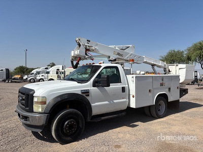 2008 Altec 37.5 ft on 2008 Ford F-550 4x2 Bucket Truck