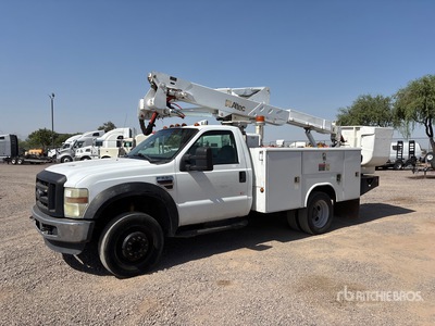 2008 Altec AT37-G 37.5 ft on 2008 Ford F-550 4x2 Bucket Truck