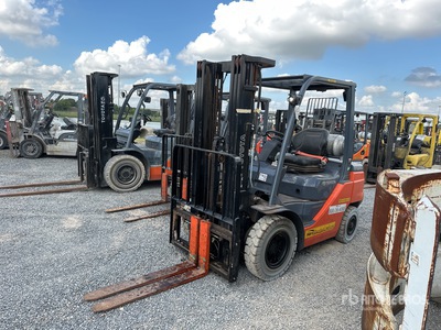 2022 Toyota 50-8FGU25 4500 lb Pneumatic Tire Forklift (Inoperable)