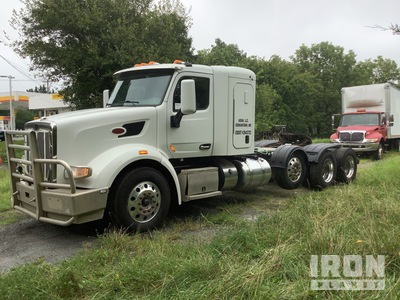 2016 Peterbilt 377 8x4 Heavy Haul Tri/A Sleeper Truck Tractor