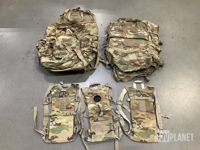 (10) Field Packs & (80) Hydration System Carriers