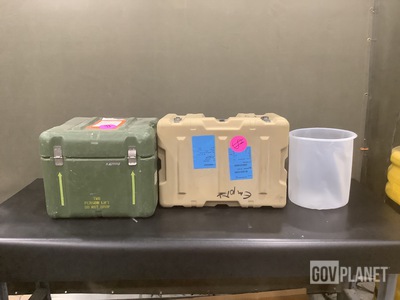 (205) Assorted Storage Cases & Assorted Items
