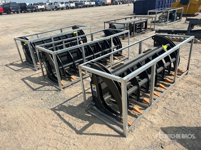 Quantity of (3) 2025 Suihe SSR-78 78 in Grapple Skid Steer Root Rake (Unused)