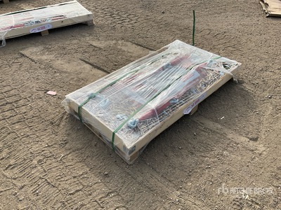 Quantity of (5) 2025 Suihe BC-5400 5400 lb Ratchet Binders & (10) 20 ft Chains (Unused)