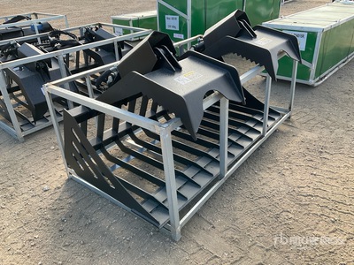 2025 Suihe SSRGB-72 72 in Skeleton Skid Steer Grapple Bucket (Unused)