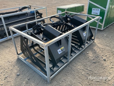 2025 Suihe SSRGB-72 72 in Skeleton Skid Steer Grapple Bucket (Unused)
