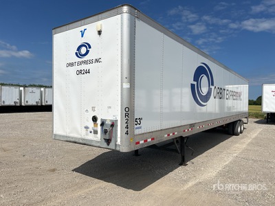 2023 Vanguard 53 ft T/A Semi-remorque fourgon