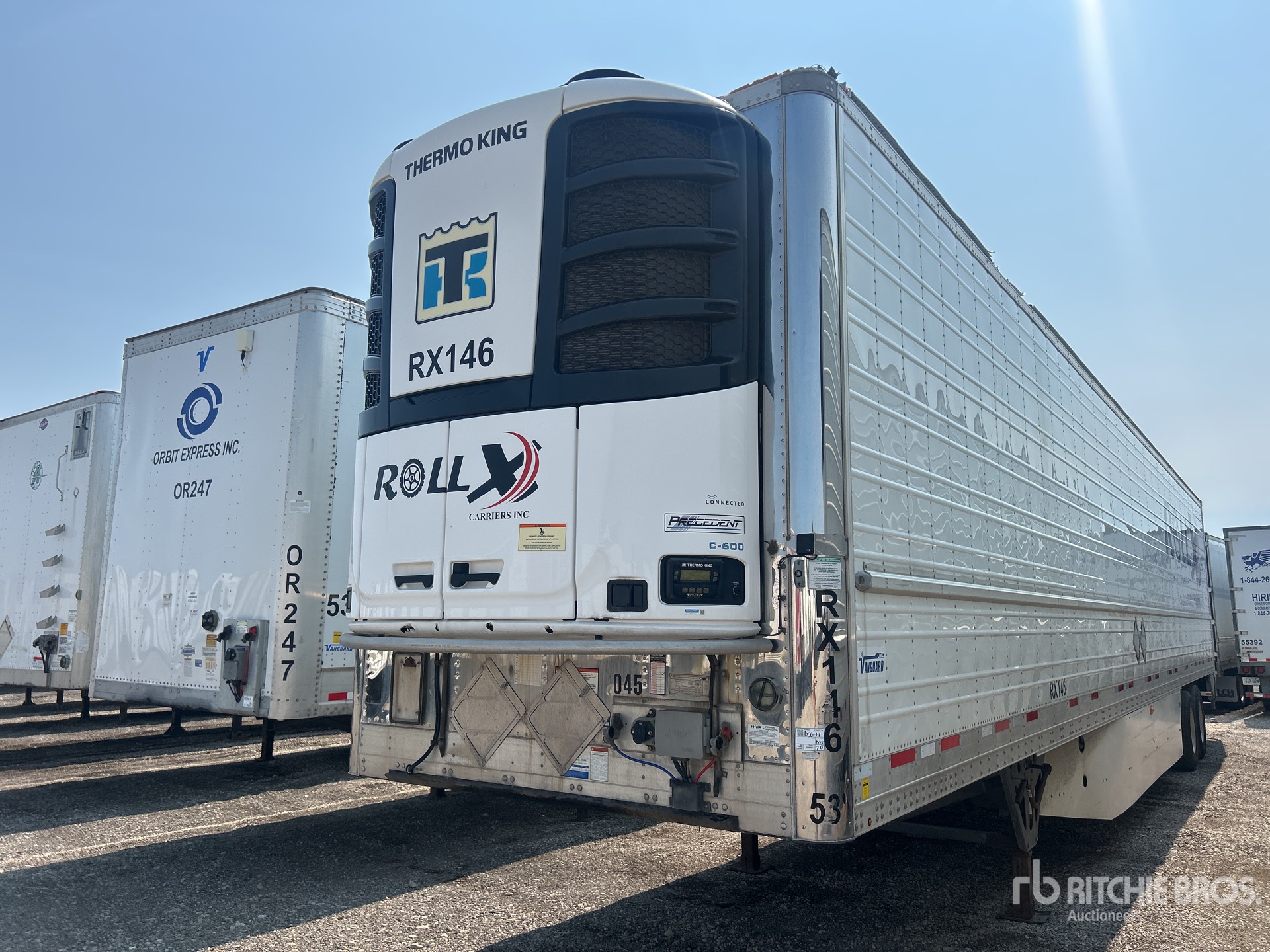 2022 CIMC 1RBR5305 53 ft x 102 in T/A Refrigerated Trailer