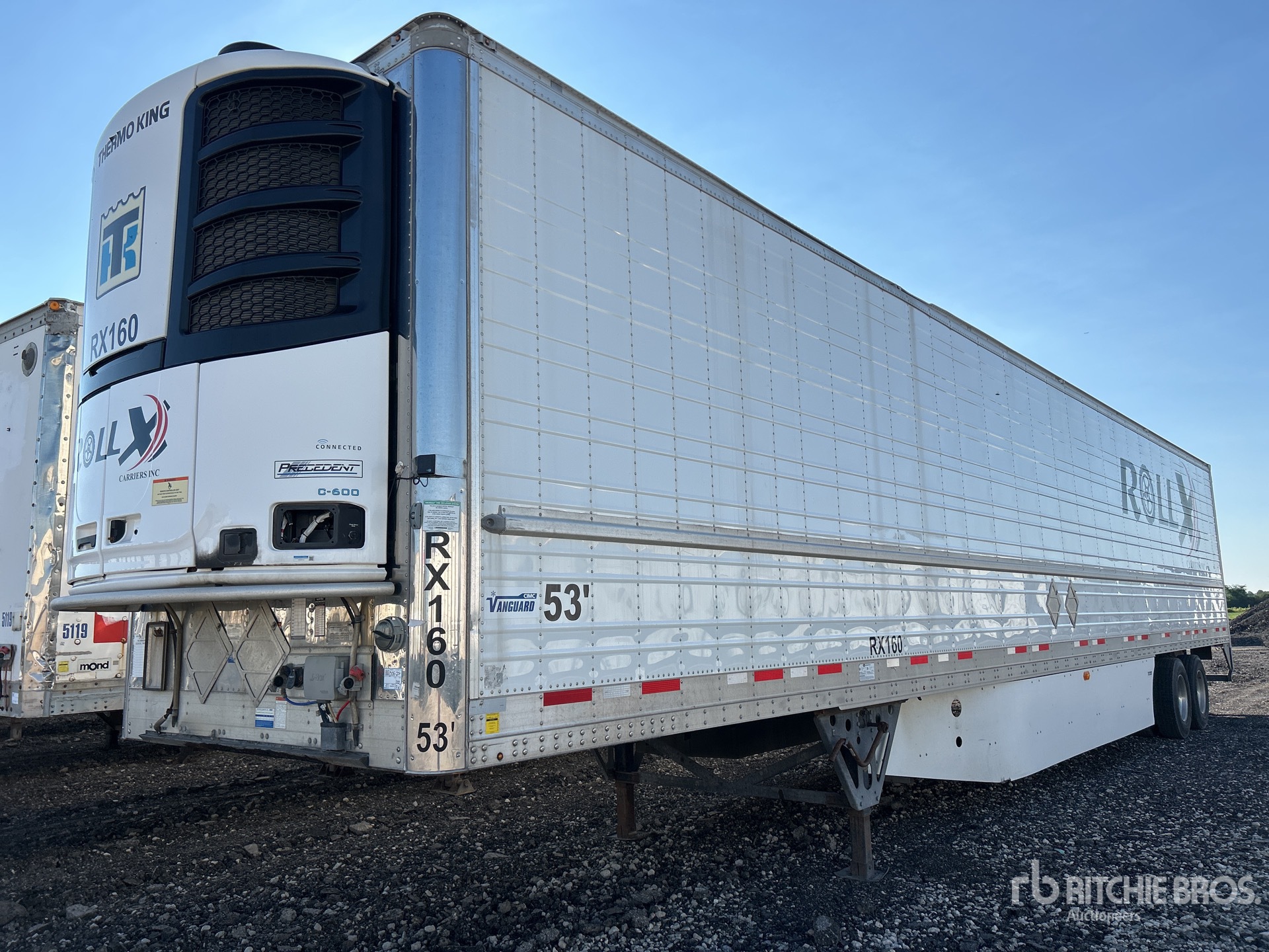 2022 CIMC 1RBR5305 53 ft x 102 in T/A Refrigerated Trailer (Inoperable)