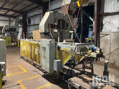Hamer 2090 Electric Form Fill and Seal (FFS) Bagging Machine including Robotic Palletizer and Wraper Attrezzatura per impianto industriale