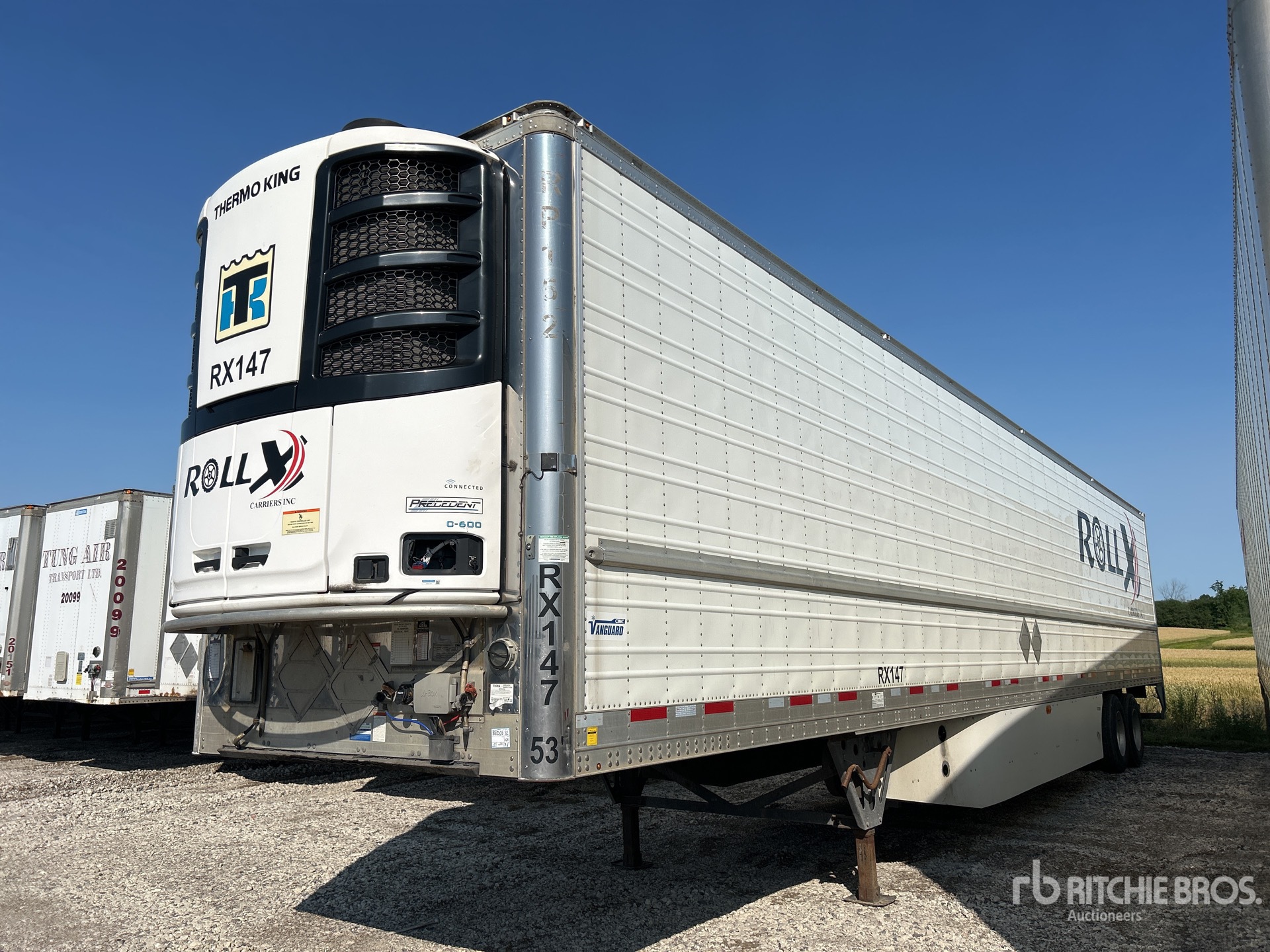 2022 CIMC 1RBR5305 53 ft x 102 in T/A Refrigerated Trailer (Inoperable)