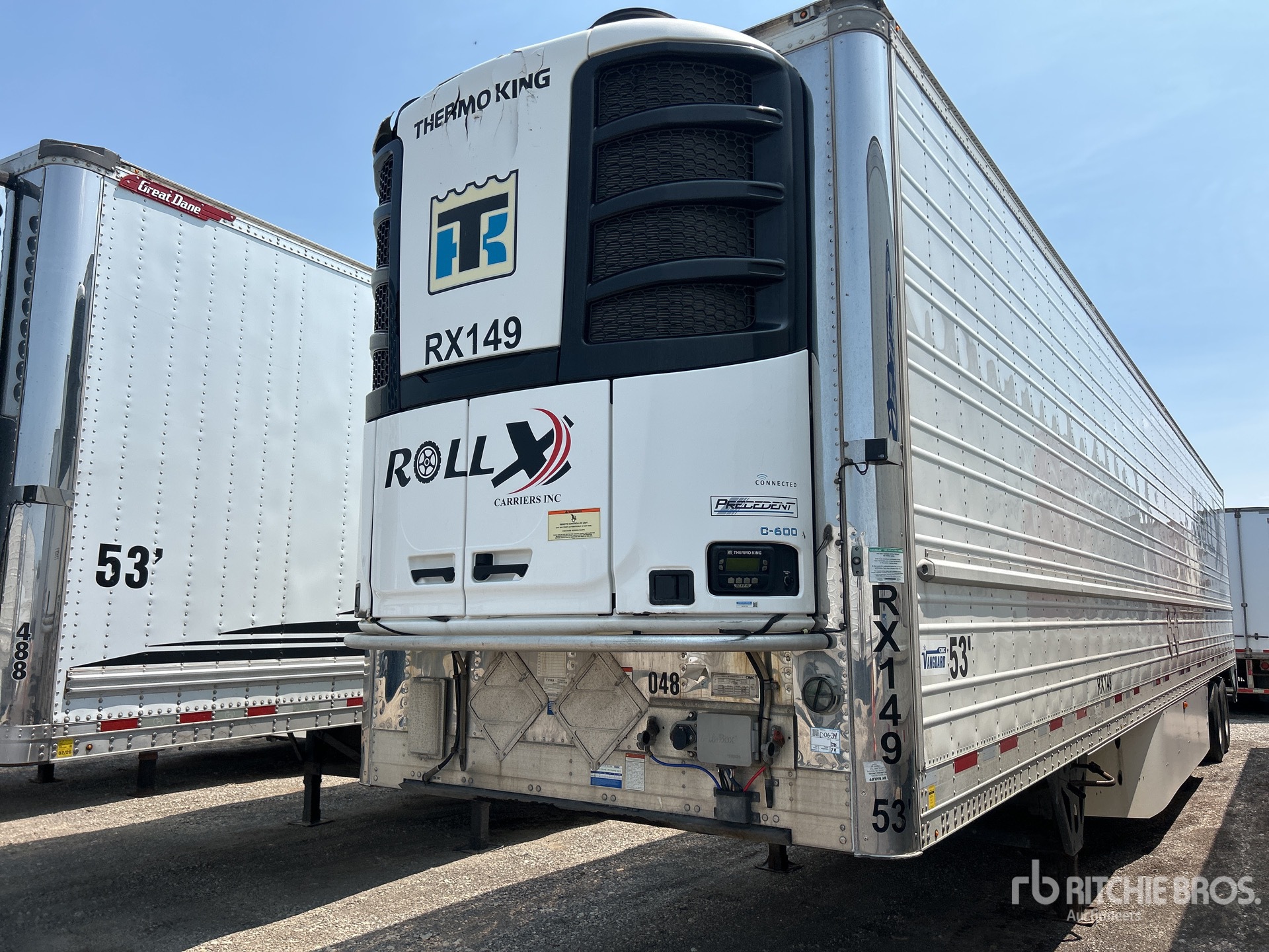 2022 CIMC 1RBR5305 53 ft x 102 in T/A Refrigerated Trailer