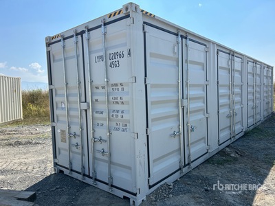 2025 40 ft High Cube Multi-Door Open-Sided Storage Container
