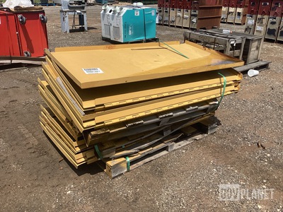 (6) Hopper Lid Assemblies