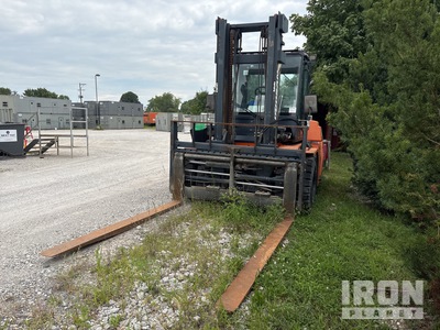 2015 Doosan D90S-7 17850 lb Pneumatic Tire Forklift (Inoperable)