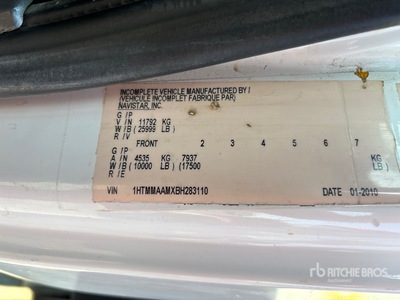 2011 International 4300 S/A Dump Truck
