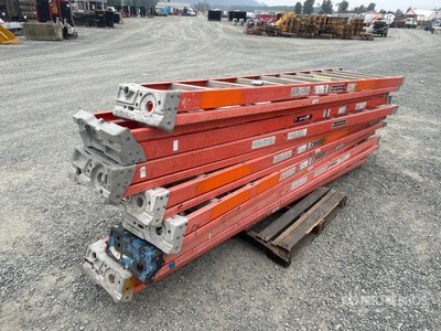 Quantity of (7) 10 ft A-frame Scala