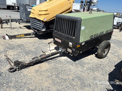 2015 Sullair 49HP185DPQ 185 cfm Mobile Luchtcompressor
