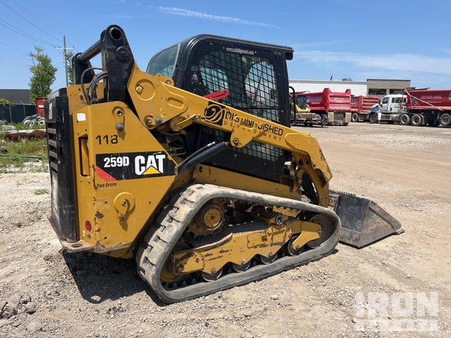 MINI CARGADOR SOBRE ORUGAS 2019 CATERPILLAR 259D