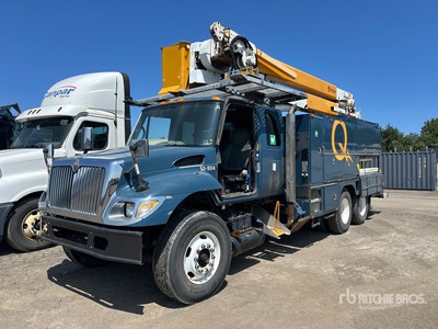 2006 Posi-Plus 500-50-RU 50.5 ft on 2006 International 7400 6x4 Extended Cab Podnośnik Koszowy (Inoperable)
