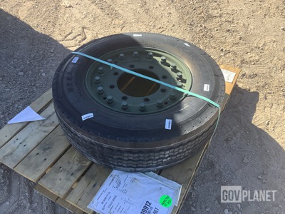 Michelin 245/70R19.5 Tire w/Wheel