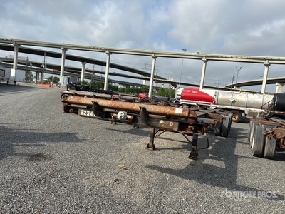 2000 Max-Atlas CCCO40123 40 ft Tri/A Container aanhangwagen