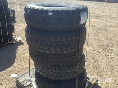 (5) Goodyear Wrangler 37x12.50R16.5LT Tires