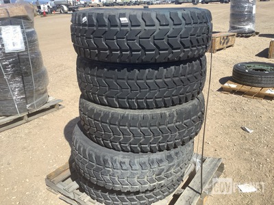 (5) Goodyear Wrangler 37x12.50R16.5LT Tires