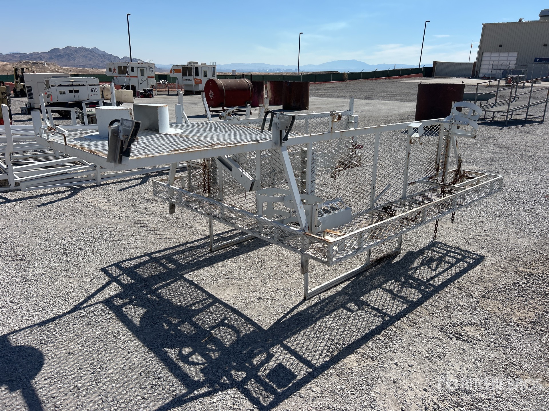 Quantity of (5) Pipe Rack Landscape Truck System