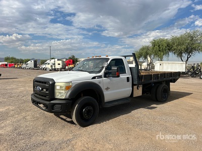 2011 Ford F-550 XL 4x4 Flatbed Truck