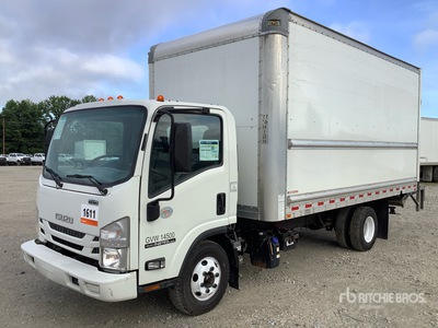 2021 Isuzu NPR 4x2 Van Truck
