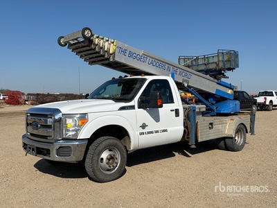 2013 Ford F-350 4x4 Ladder Lift Truck