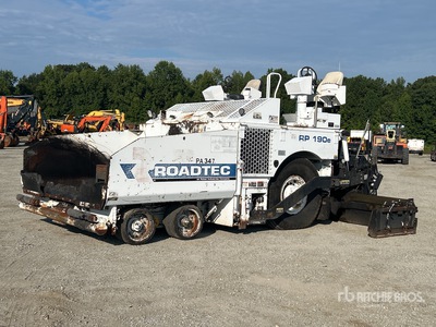 2015 Roadtec RP190E Wheel Asphaltfertiger