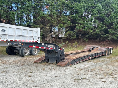 2007 Trail King TK11OHDG Tri/A Removable Gooseneck Tieflader